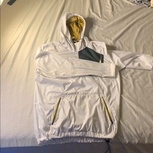 White Nike Windbreaker
